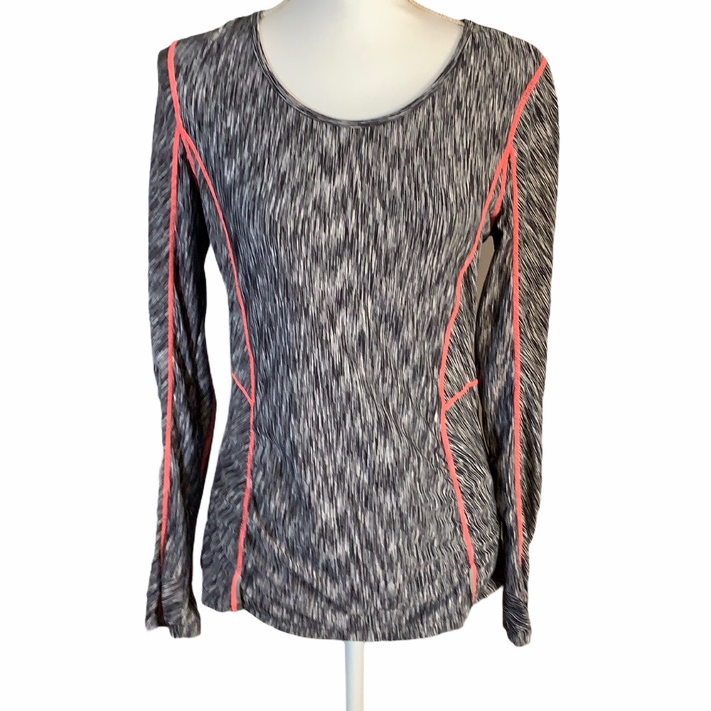 Athleta Pop Space Dye Running Shirt MED